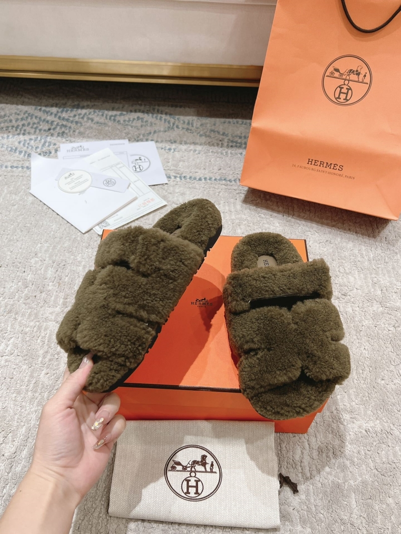 Hermes Slippers